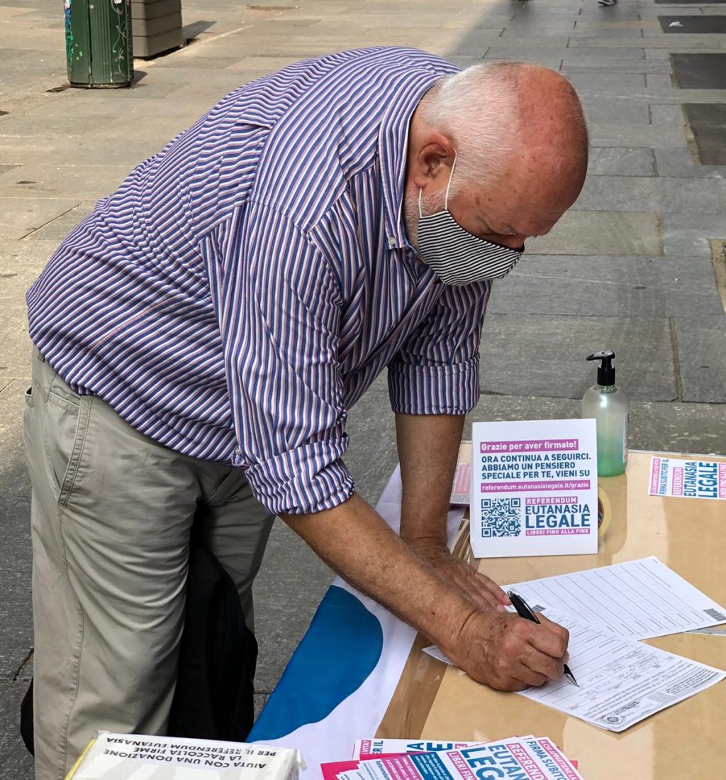 Referendum eutanasia legale: una scelta di libertà e solidarietà